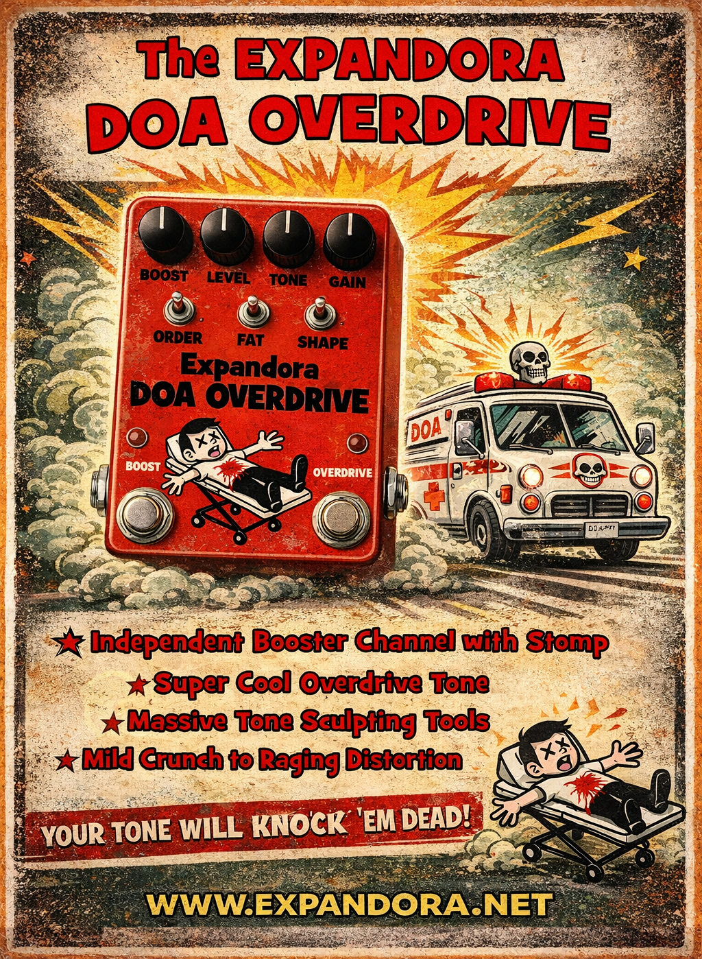 DOA Overdrive poster